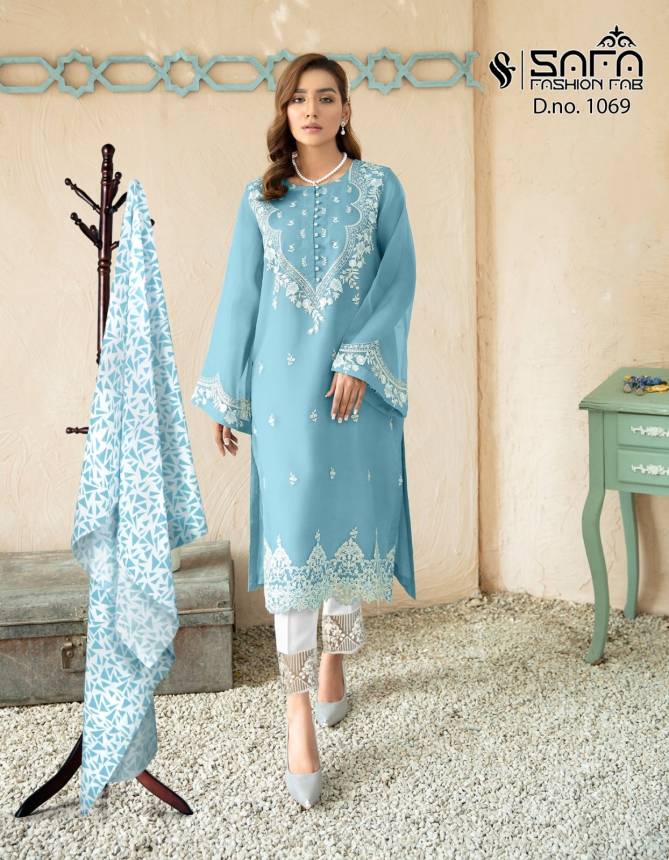 Safa Fashion 1069 Readymade Pakistani Suit Collection
